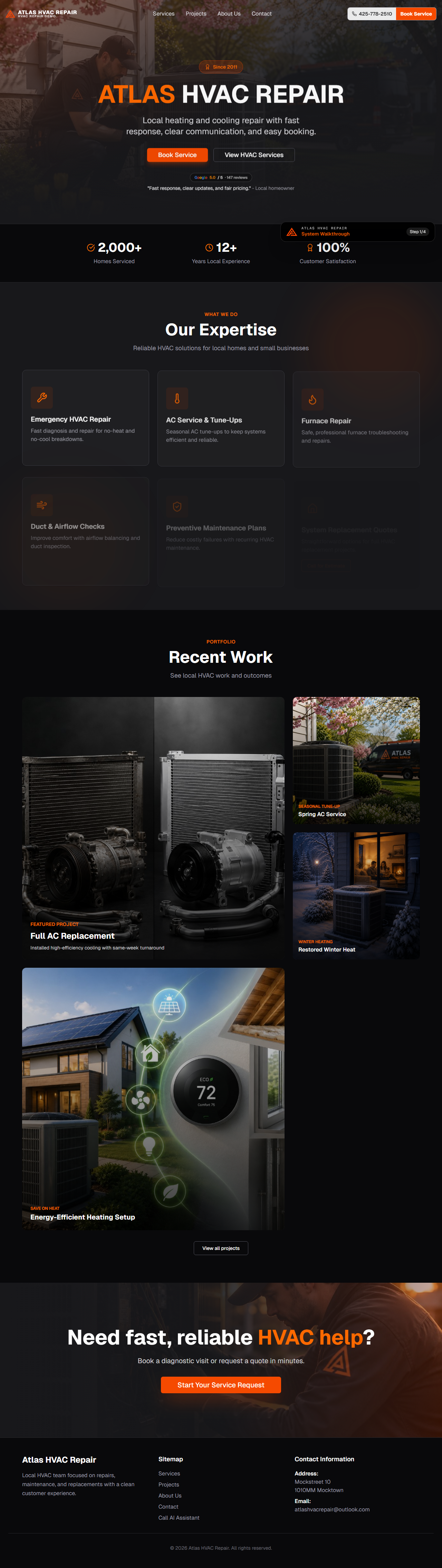 HVAC Repair Company preview